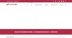 Desktop Screenshot of liwetec.com