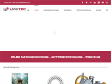 Tablet Screenshot of liwetec.com